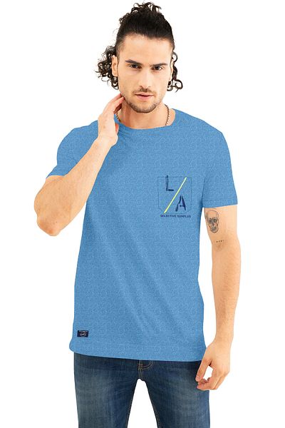 COLOR HUNT 100% Cotton Mens Crew Neck T- Shirt with Treding Prints