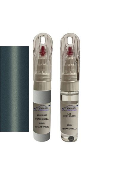 YLKRS AUTOMOTIVE Kit retus vopsea touch up Mitsubishi Space Star MIT9221 (Turtle Green)