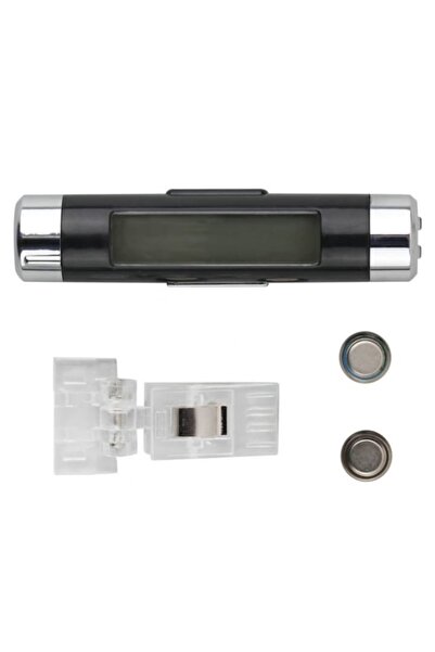OEM Electronic Thermometer and Clock for Cars with LCD Display