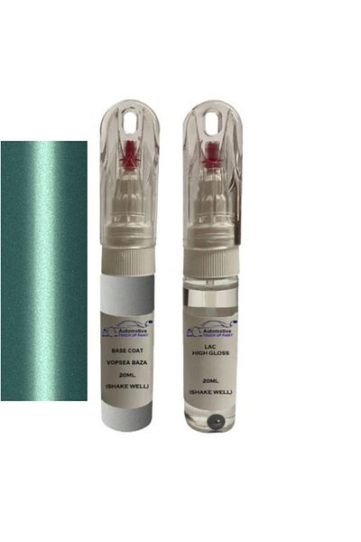 YLKRS AUTOMOTIVE Kit retus vopsea touch up Mitsubishi Diamante MIT9762 (Glazier Green)