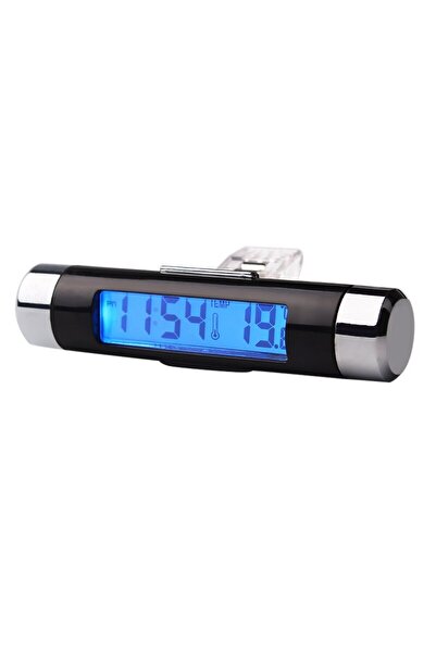 OEM Electronic Thermometer and Clock for Cars with LCD Display