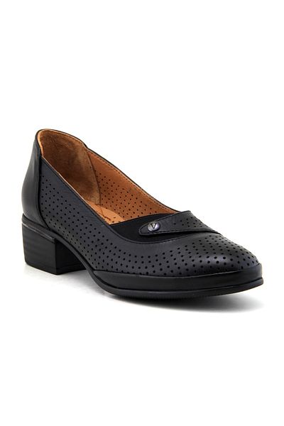 Venüs 2312504 Genuine Leather Heeled Women's Shoes