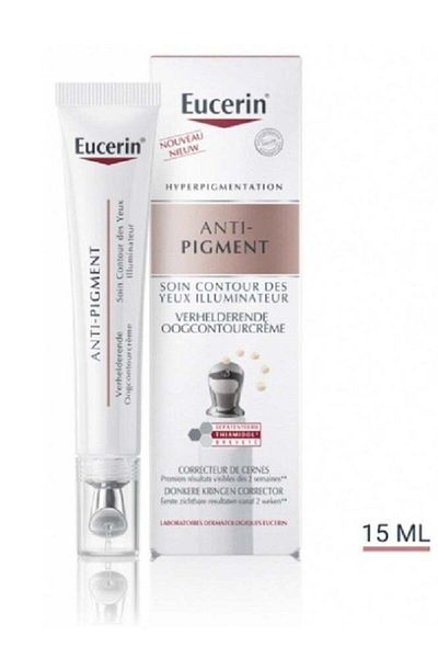 Eucerin Anti-Pigment Eye Cream for Dark Circle, Illuminating Eye Care - 15ml