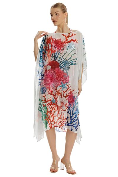 ZEKİ Clever Patterned Chiffon Dress