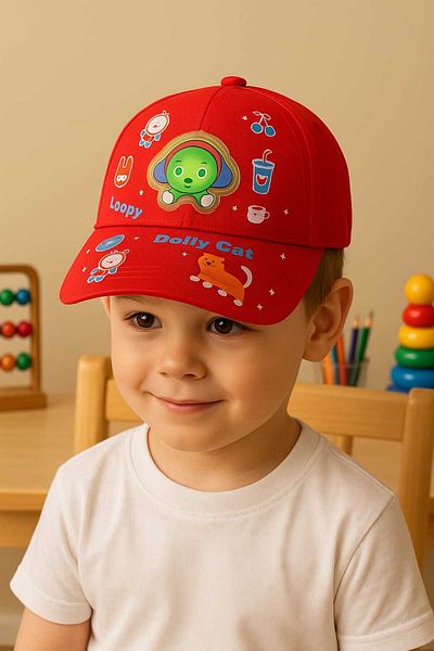 gigigiyim Unisex Children's Hat with Character and Light
