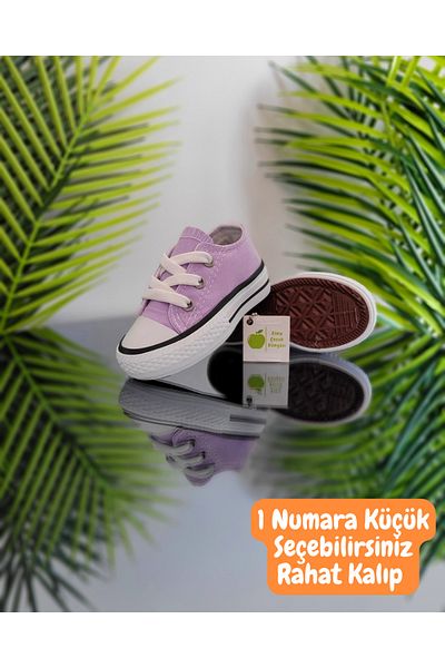 elma bebe Potrivire confortabilă Fată Băiat Bebeluş Unisex Bebeluş Copii Pantofi sport scurti din pânză cu șireturi