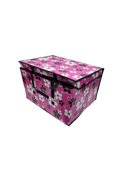 Hasyılmaz Multi-Purpose Closet Organizer Organizer Pink Floral 124