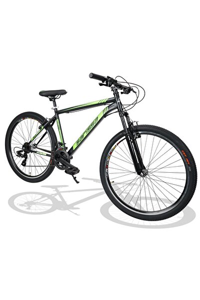 SARİSSA BİSİKLET Sarissa Moon 27,5" Jant MTB Ön Amortisörlü Shimano Kelebek 21 Vites V Fren Dağ Bisikleti Siyah Yeşil