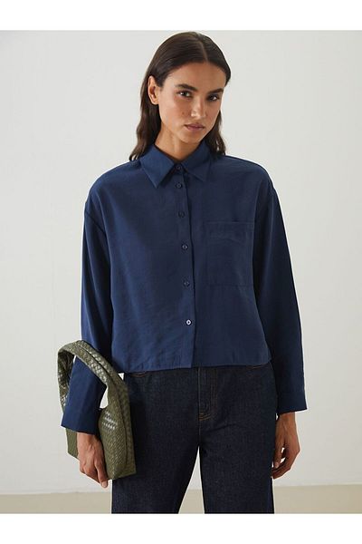 LC Waikiki Lcw Modest Modal Blend Women's Shirt