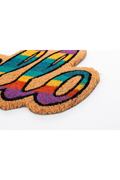 Bizzotto Multicolor Hello House Entry Mat 40x60 cm