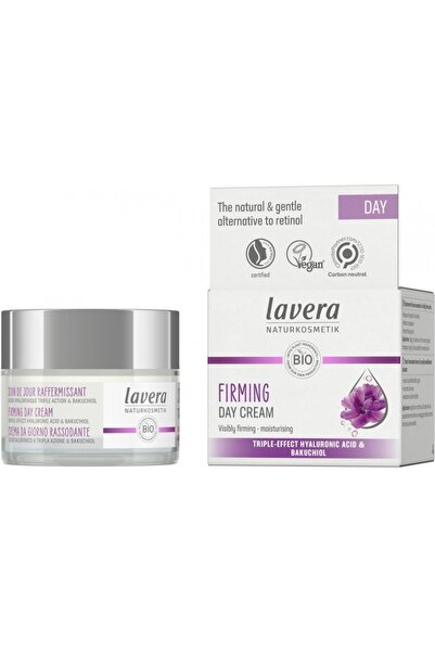 Lavera Anti-wrinkle firming day cream with hyaluronic acid and bakuchiol 50 ml Lavera