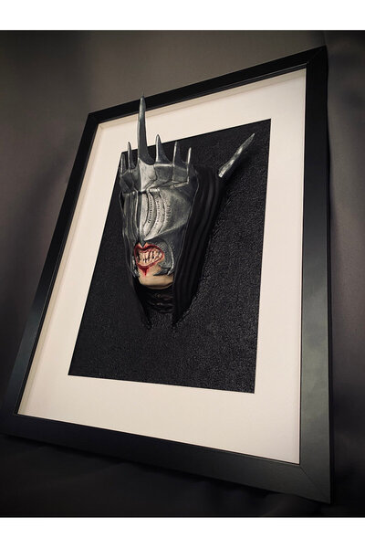 DuudStore Mouth of Sauron 3D Figür Tablo – Sauron'un Ağzı - LOTR - Yüzüklerin Efendisi Duvar Dekoru