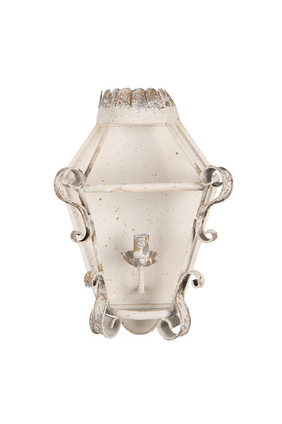 Clayre & Eef Lampă de perete bej antic, metal, 33x18x49 cm