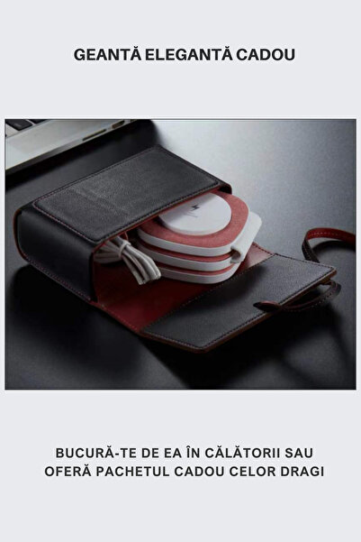 clickzu 3 In 1 Foldable Charger: Magnetic Charging Station For Phone, Watch & Headphones, Grey,