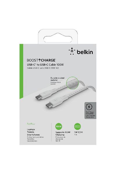 Belkin Boost Charge USB-C to USB-C Standard Cable 3.00 m ( 9.84 ft )