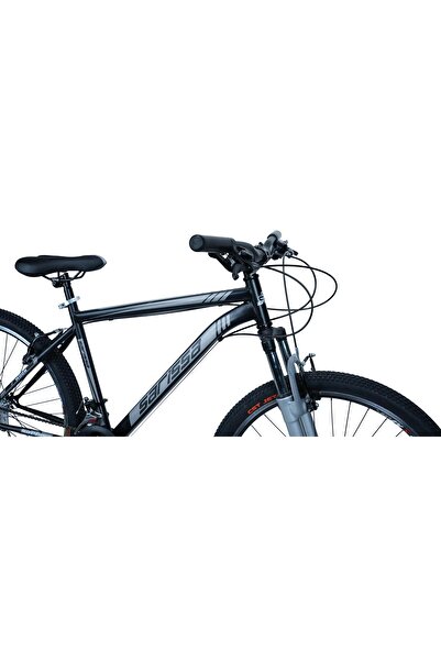 SARİSSA BİSİKLET Sarissa Moon 27,5" Jant MTB Ön Amortisörlü Shimano 21 Vites V Fren Wake Gidon Dağ Bisiklet Siyah Gri