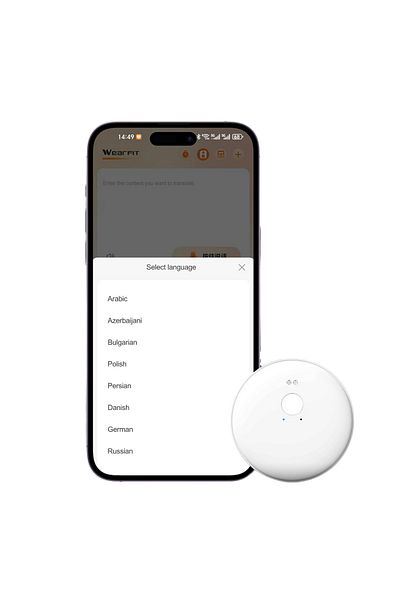 clickzu Clickzu assistant for phone, magnetic attachment, translation 50+ languages: text/voice/images, summaries