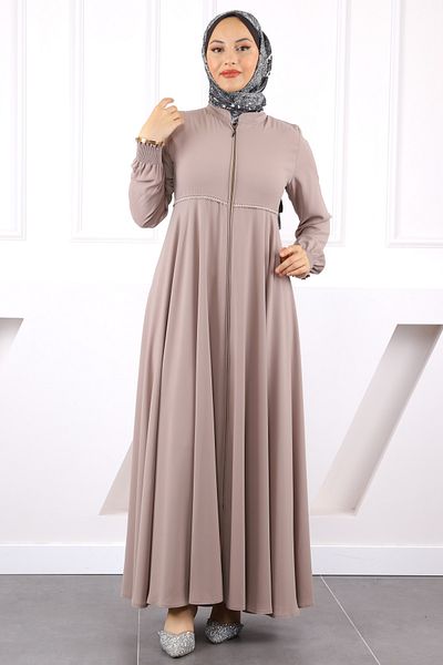İmajButik Μινκ μανίκι Gipeli με φερμουάρ Ferace