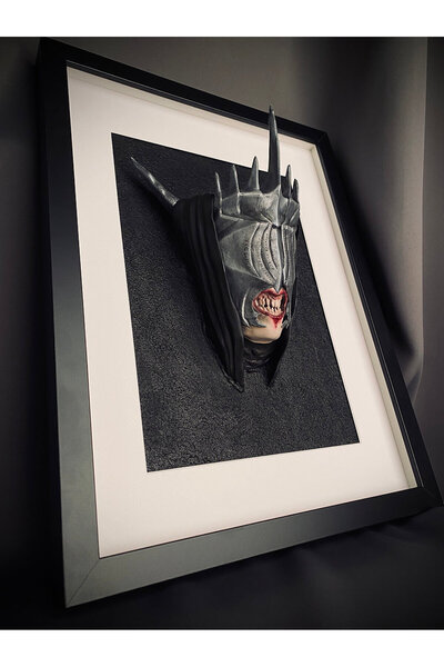 DuudStore Mouth of Sauron 3D Figür Tablo – Sauron'un Ağzı - LOTR - Yüzüklerin Efendisi Duvar Dekoru