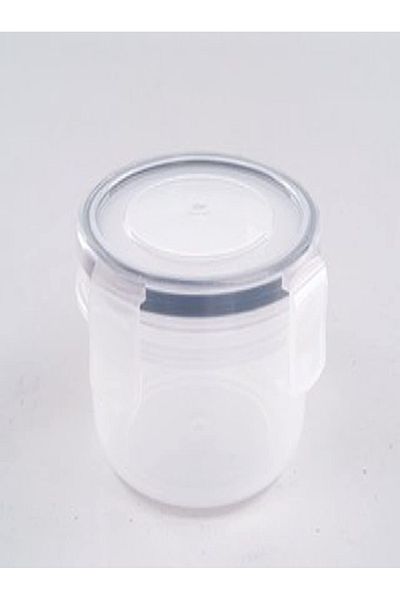 Addis Clip & Close Round Food Container 240ml – Clear, Airtight & BPA-Free