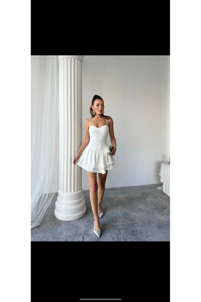 Miran Gloplu Ruffle Dress