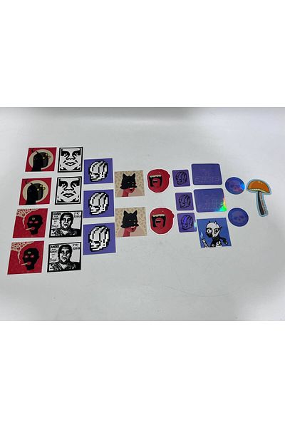 Hasyılmaz Karma Sticker Collection 24 Pieces