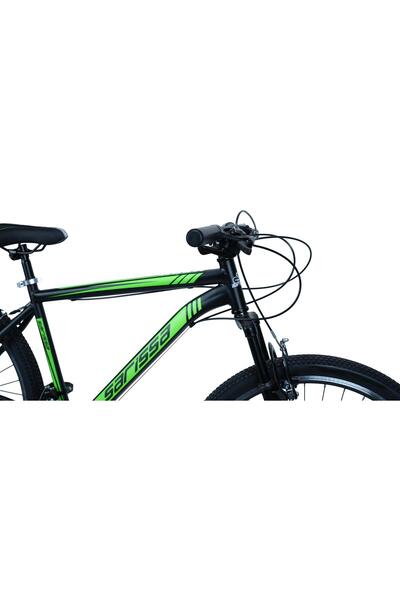 SARİSSA BİSİKLET Sarissa Moon 27,5" Jant MTB Ön Amortisörlü Shimano Kelebek 21 Vites V Fren Dağ Bisikleti Siyah Yeşil