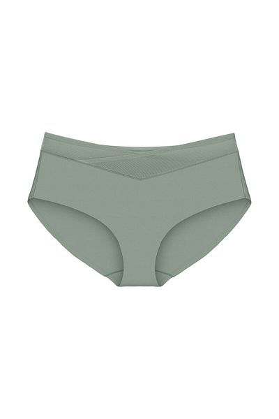 Triumph Chiloți clasici cu talie înaltă pentru femei Triumph 10218231 Verde