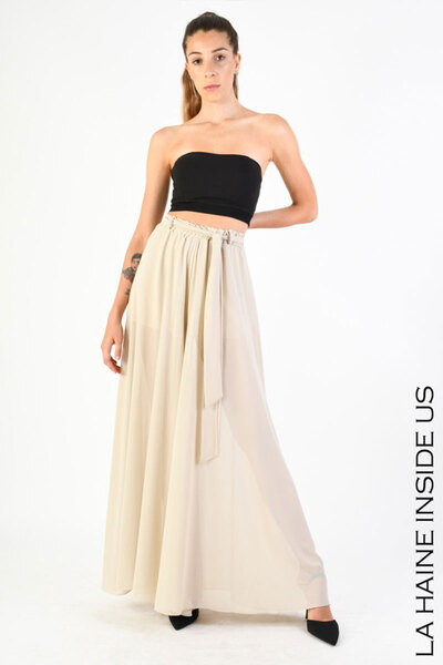 La Haine Inside Us OVERSIZED PANTS - LA HAINE INSIDE US - BEIGE, M