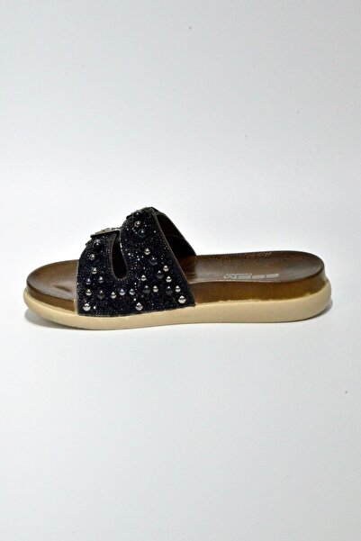 AkınalBella AKINALBELLA Papuci cu bandă dublă cu împodobire cu știfturi 3398.Z.0037