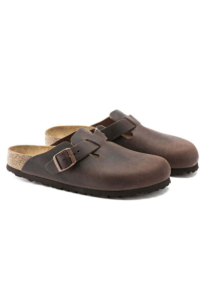 Birkenstock Δερμάτινο βερνίκι Βοστώνης Habana 0860131