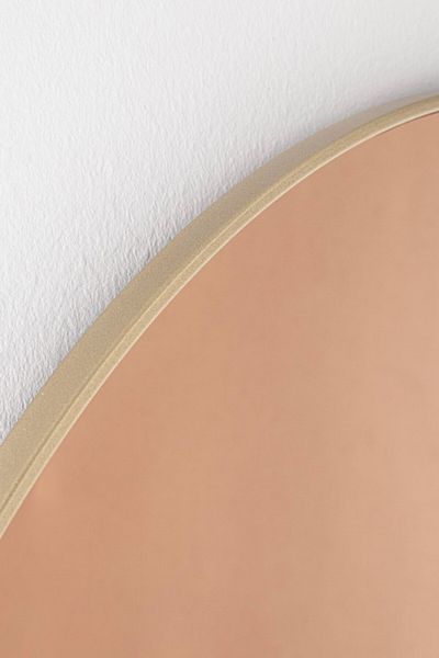 Bizzotto Oglinda perete bronz fier auriu 70x1.5 cm