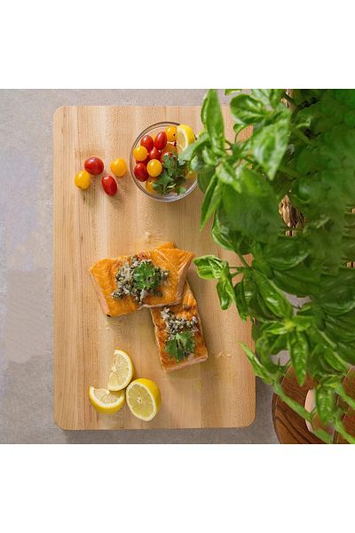 Hanedanev Bamboo Cutting Board 28X38X1,8 cm Rectangular Bamboo Wooden Cutting Board