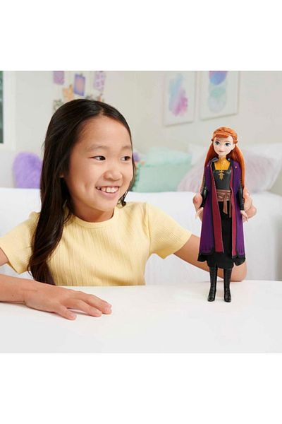 mattel Disney Princess Frozen II Doll - Anna Travel