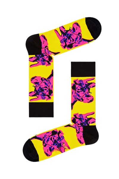Shuttle Park Ειδική σειρά Happy Colorful Pop Art Pattern Socks Διασκεδαστικό άνετο σχέδιο Κάλτσες χωρίς ραφή