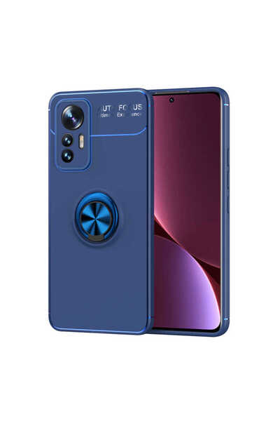 BUTAM BİLİŞİM غطاء حماية سيليكون لهاتف Mi 12 Lite BTBM Ravel - أزرق