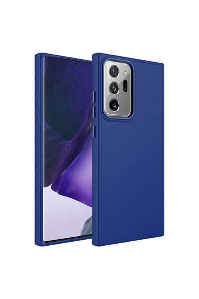 BUTAM BİLİŞİM حافظة سيليكون لونا لهاتف Galaxy Note 20 Ultra متوافقة مع إطار م...