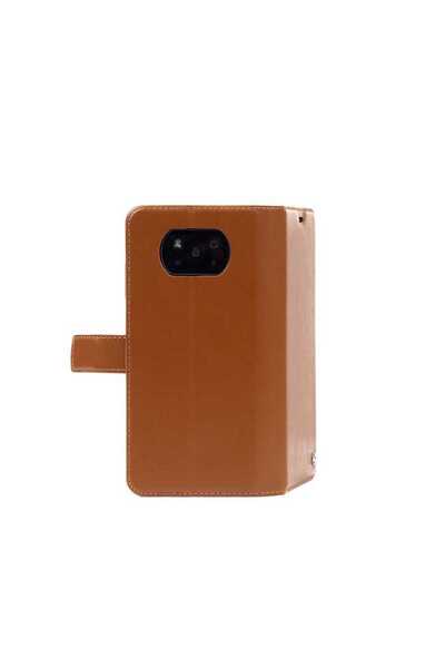 BUTAM BİLİŞİM حافظة فيفو Y20S كفر كار ديلوكس - بني