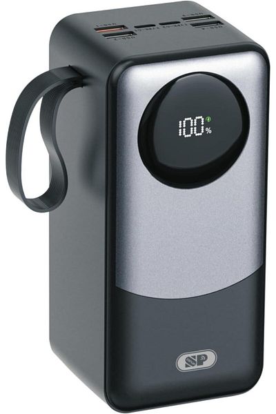 SP ISNUP ISNUP SP 40000 (PD 22.5W+ USB 4) Power Bank with Digital Display