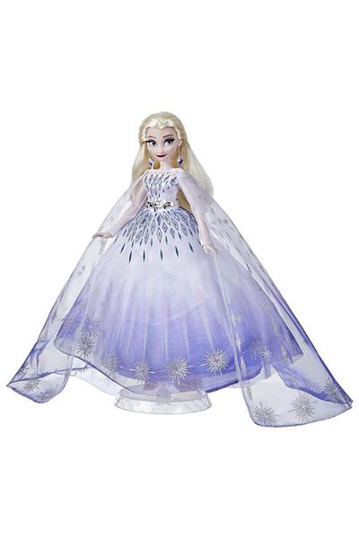Hasbro Papusa Disney Frozen, Style Series Holiday, Printesa Elsa