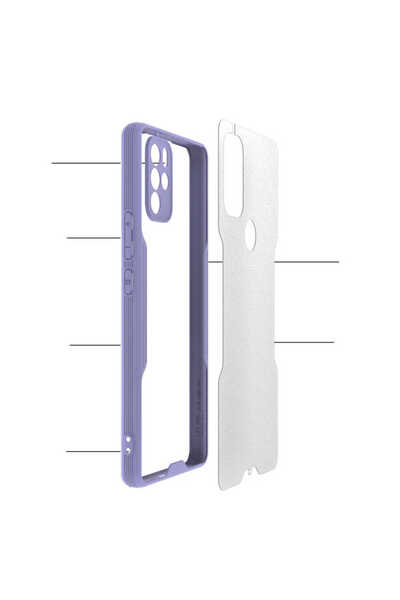 BUTAM BİLİŞİM General Mobile 21 Pro Case Parfe Cover - Yellow