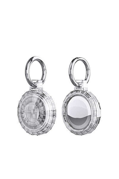 Kılıfist Klfs Airtag 04 Compatible Silicone Keychain-Colorless