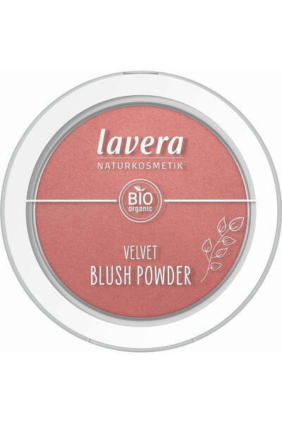 Lavera Velvet Blush Powder organic blush, Pink Orchid 02, 5g - LAVERA