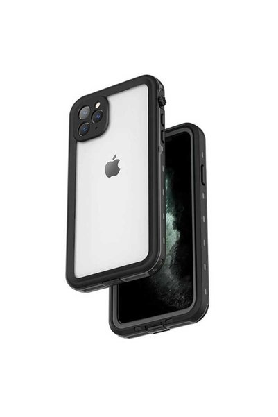Kılıfist حافظة مقاومة للماء متوافقة مع هاتف iPhone 12 Pro Max KLFS 1-1 - أسود