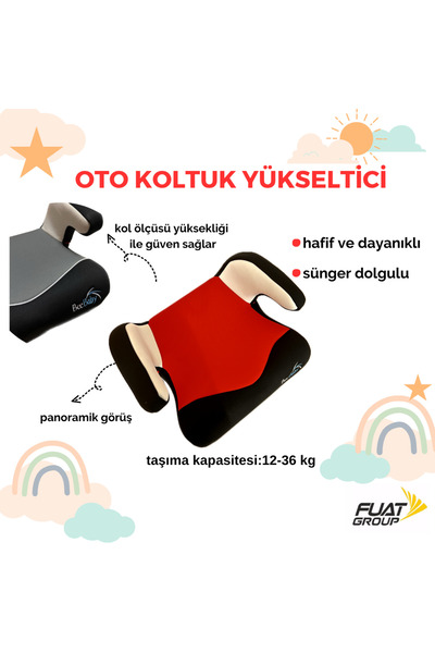 BeeBaby ÇOCUK OTO YÜKSELTİCİ