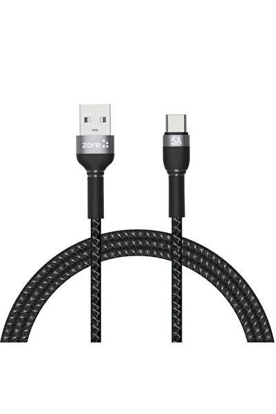 BUTAM BİLİŞİM كابل USB من سلسلة شيرا باللون الأسود بطول 1 متر-BTBM