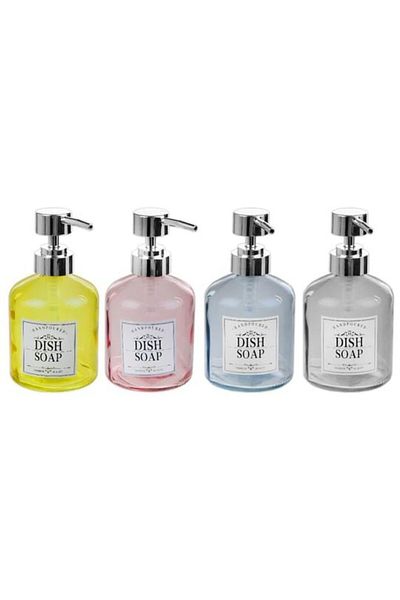 EbruliHomeArt Mia Orange Liquid Soap Dispenser