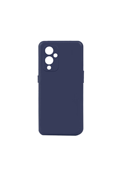 BUTAM BİLİŞİM One Plus 9 Case Piping Silicone - Navy Blue