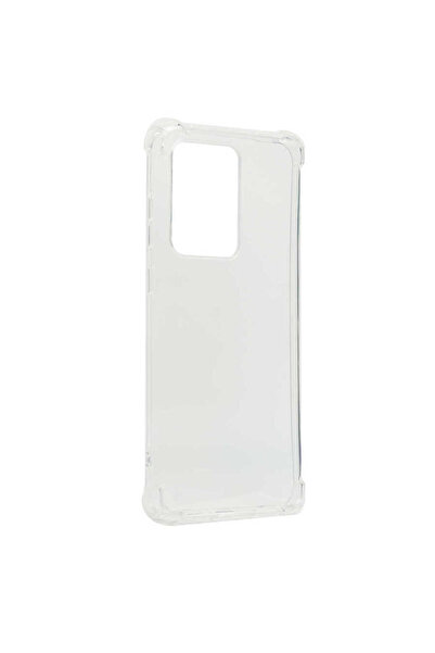 BUTAM BİLİŞİM Galaxy S20 Ultra Case Btbm Camera Protected Nitro Anti Shock Silicone - Colorless