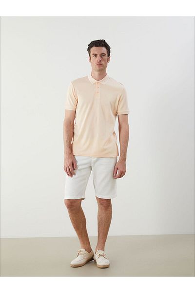 LC Waikiki SOUTHBLUE Polo Collar Short Sleeve Men's T-shirt